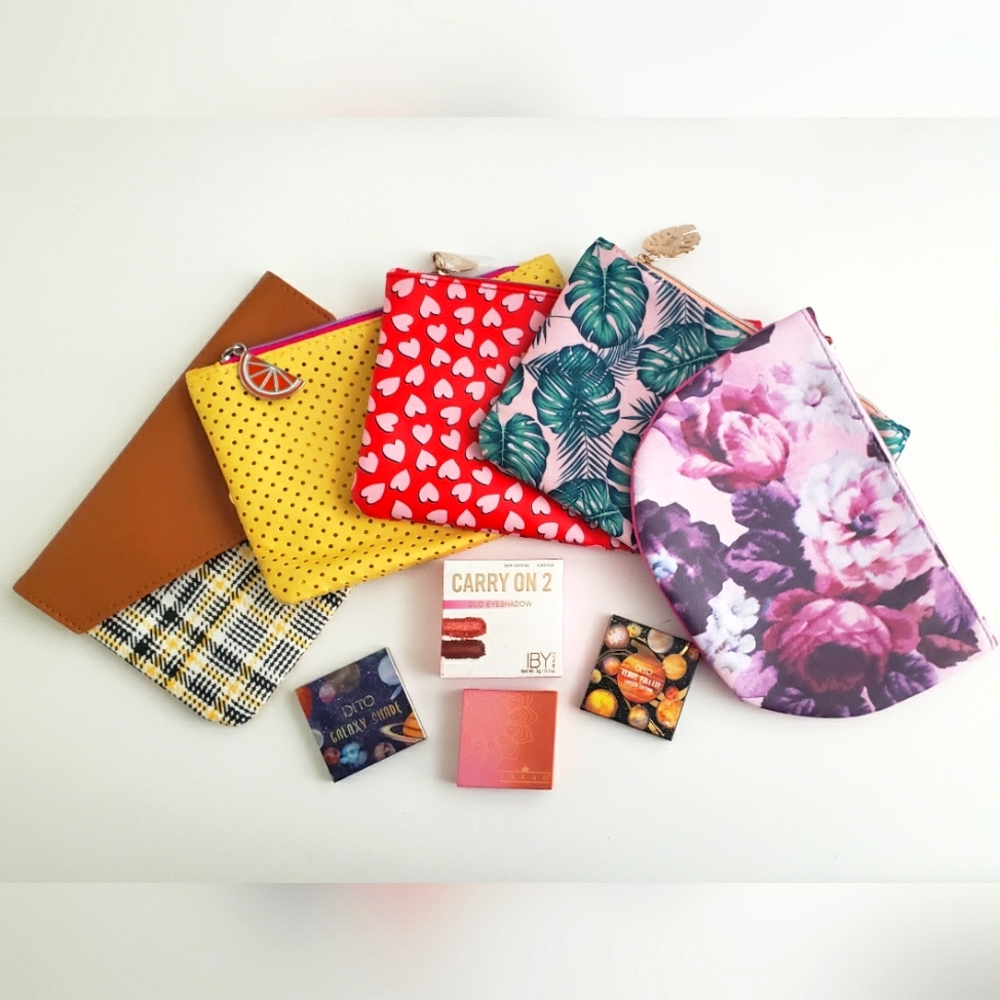 3/$30 Makeup Bundle IBY Dito & Farah with Bags